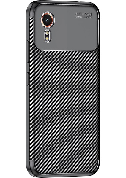 Vendas Galaxy Xcover7 Kılıf Zore Negro Silikon Kapak-Siyah