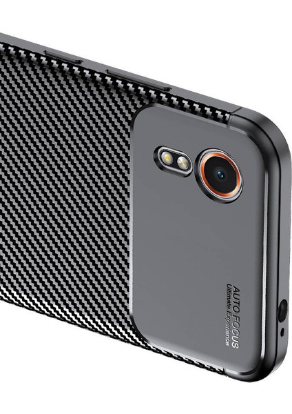 Vendas Galaxy Xcover7 Kılıf Zore Negro Silikon Kapak-Siyah