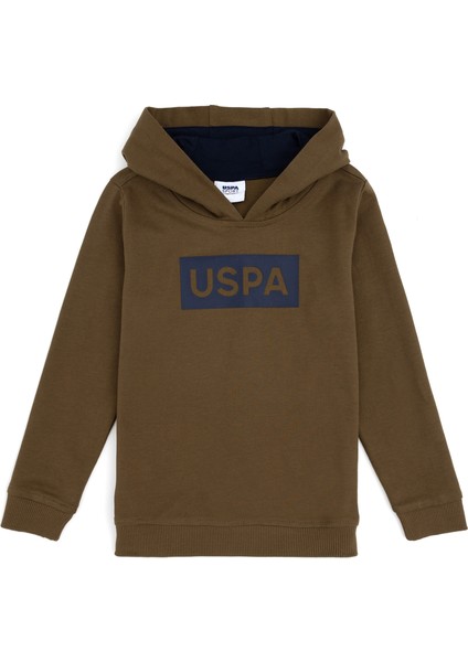 U.s. Polo Assn. Erkek Çocuk Haki Sweatshirt 50289125-VR027