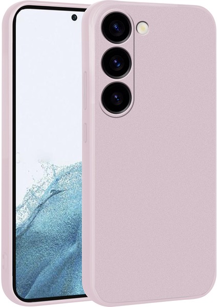 Samsung Galaxy S23 Plus Kılıf Premier Silikon Kapak - Rose Gold