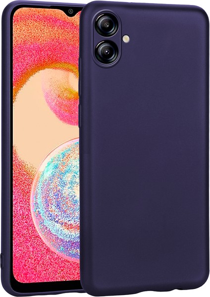 Samsung Galaxy A04E Kılıf Premier Silikon Kapak - Lacivert