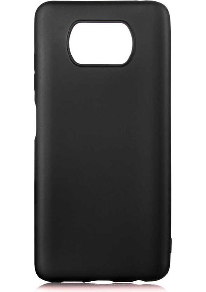 Xiaomi Poco X3 Kılıf Premier Silikon Kapak - Siyah