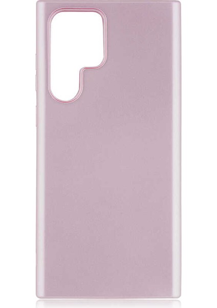 Samsung Galaxy S22 Ultra Kılıf Premier Silikon Kapak - Rose Gold