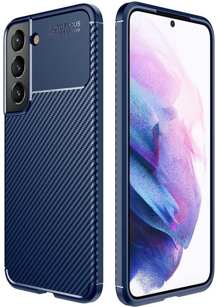 Samsung Galaxy S22 Plus Kılıf Negro Silikon Kapak - Lacivert