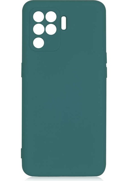 Oppo Reno 5 Lite Kılıf Mara Lansman Kapak - Koyu Yeşil