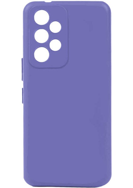 Samsung Galaxy A33 5g Kılıf Biye Silikon - Lila
