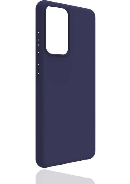 Samsung Galaxy A72 Kılıf Biye Silikon - Lacivert