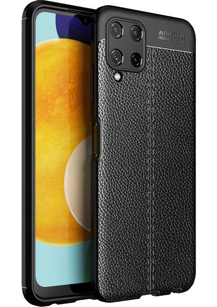 Samsung Galaxy M22 Kılıf Niss Silikon Kapak - Siyah