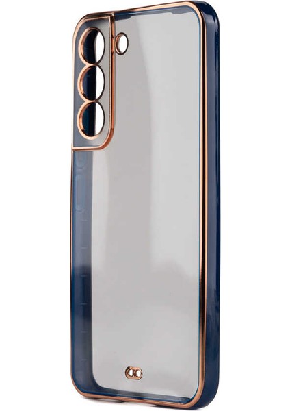 Samsung Galaxy S22 Plus Kılıf Voit Clear Kapak - Lacivert