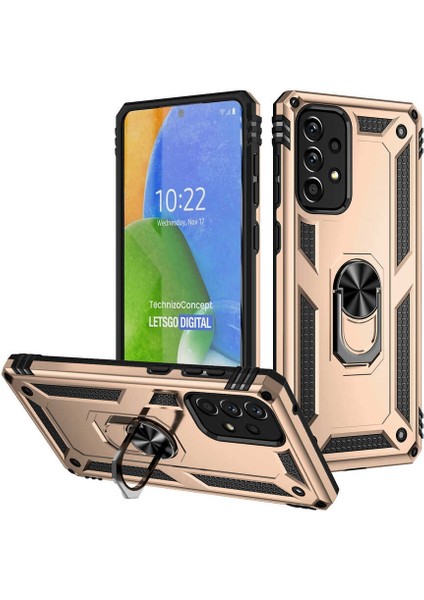 Samsung Galaxy A73 Kılıf Vega Kapak - Gold