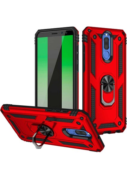 Huawei Mate 10 Lite Kılıf Vega Kapak - Kırmızı