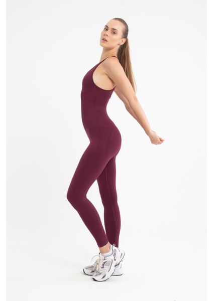 Seamless/Dikişsiz Spor Tulum