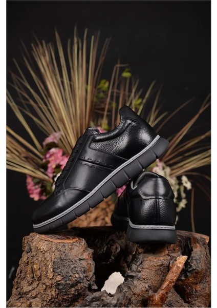 Pierre Cardin 336044 Deri Erkek Casual Ayakkabı Siyah 44 fırsatları
