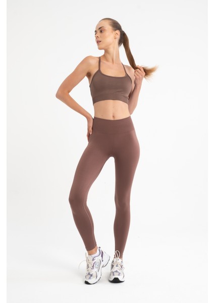 Seamless/Dikişsiz 2'li Premium Set (Tayt-Bra)