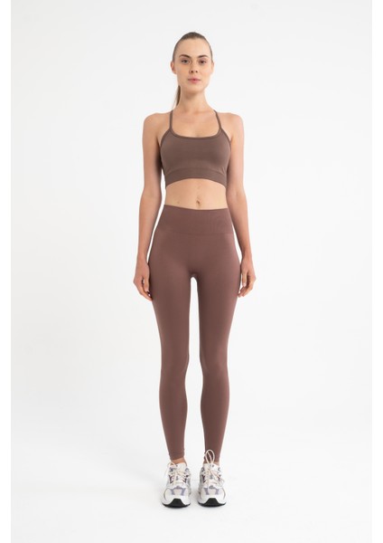 Seamless/Dikişsiz 2'li Premium Set (Tayt-Bra)