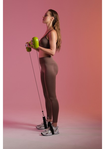 Seamless/Dikişsiz 2'li Premium Set (Tayt-Bra)