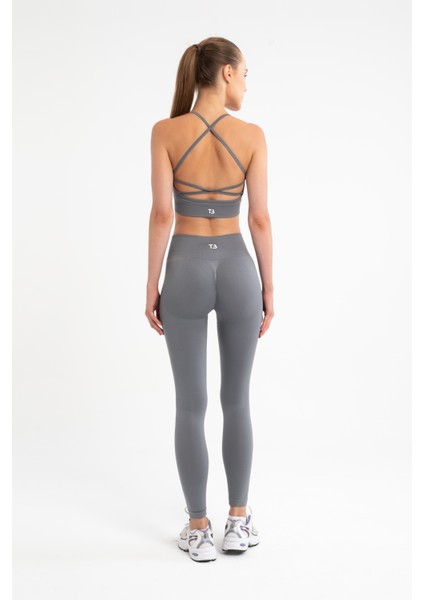 Seamless/Dikişsiz 2'li Premium Set (Tayt-Bra)