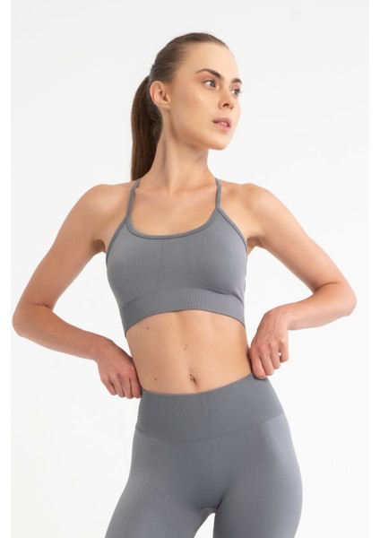 Seamless/Dikişsiz 2'li Premium Set (Tayt-Bra)