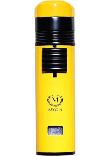 Myon Bayonet 3 Pürmüz Alev Delicili Puro Çakmağı Sarı