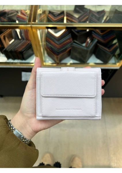 Pudra Grande Hakiki Deri Kadın Cüzdan (2633) fırsatları