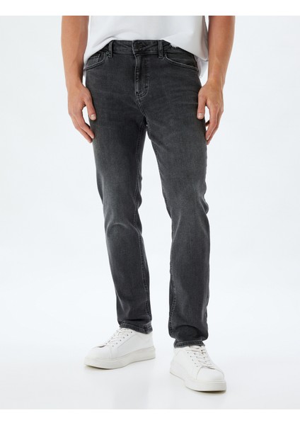 Slim Fit Kot Pantolon - Brad Jean