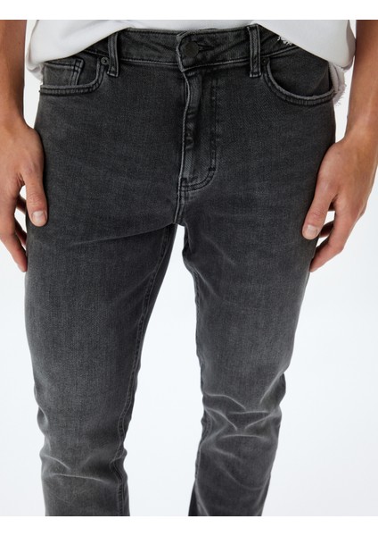 Slim Fit Kot Pantolon - Brad Jean