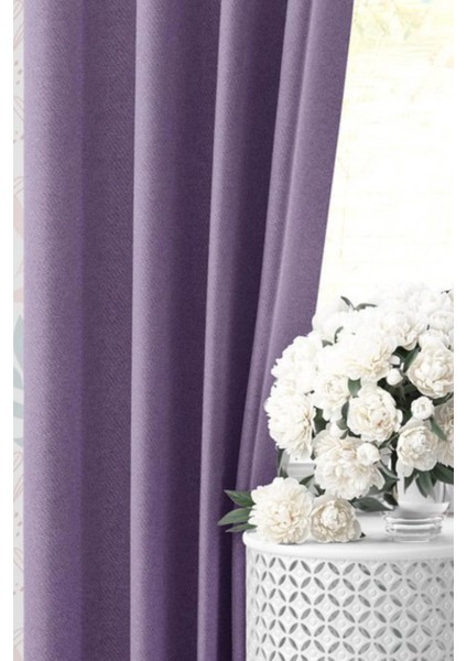 Lila Blackout Karartma Güneşlik Perde fiyatları