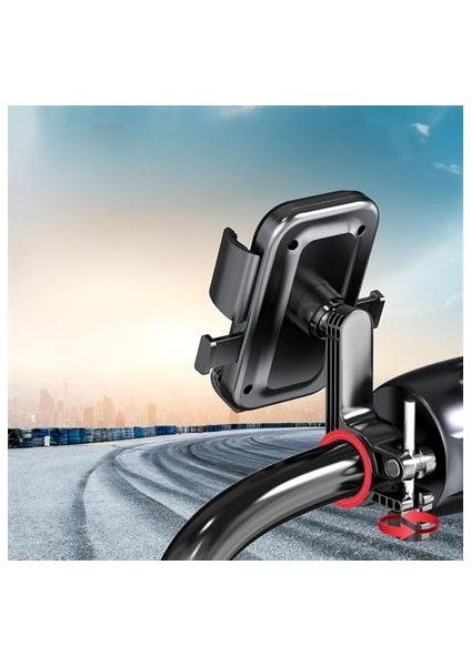 Buffer® Motor,motosiklet,bisiklet ,scooter Için 360 Derece Dönebilen Gidon Versiyonu Telefon Tutucu Aparat modelleri