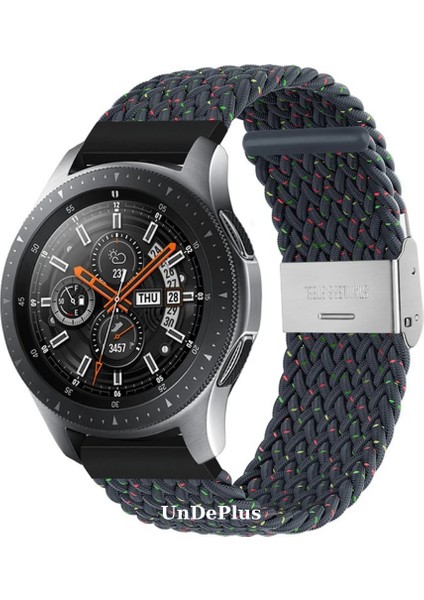 Huawei Watch GT GT2 GT3 GT4 GT5 42mm/Honor Magic 2 Kordon Metal Klipsli Flexi Örgü