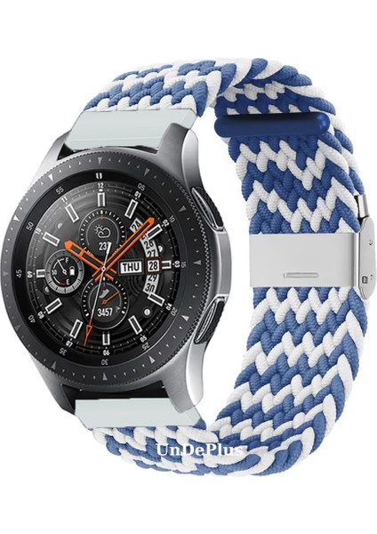 Haylou Solar LS05 Samsung Galaxy Watch Gear S3 3 45MM 46MM Kordon Metal Klipsli Flexi Örgü