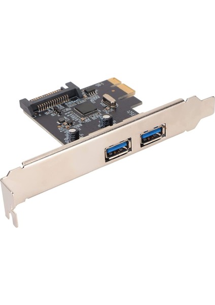 Pci-E Express USB 3.0 Hub 2 Port Molex Sata Çoklayıcı Çoğaltıcı