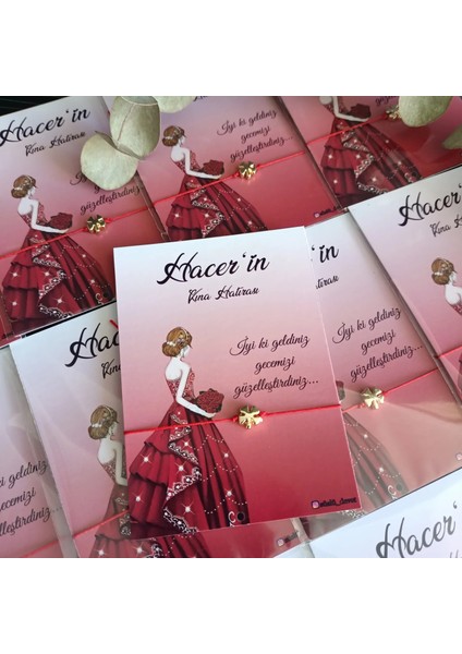 Kişiye Özel Kart Tasarımlı Yonca Şans Bileklik Hediyeliği (Söz,nişan,düğün,nikah,doğum,doğumgünü,bekarlığa Veda..) 50 Adet modelleri