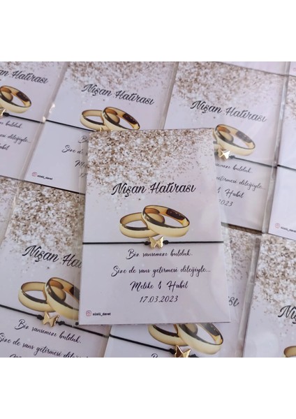 Kişiye Özel Kart Tasarımlı Kelebek Şans Bileklik Hediyeliği (Söz,nişan,düğün,nikah,doğum,doğumgünü,bekarlığa Veda..) 50 Adet fiyatları
