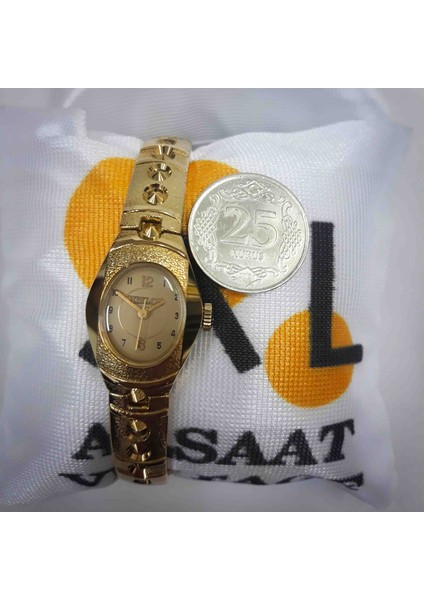 Kurmalı Alsaat Vintage Kadın Saati