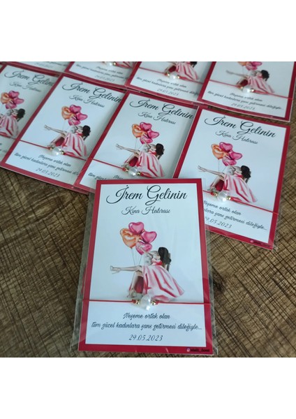 Kişiye Özel Kart Tasarımlı Inci Bileklik Hediyeliği (Söz,nişan,düğün,nikah,doğum,doğumgünü,bekarlığa Veda..) 50 Adet modelleri