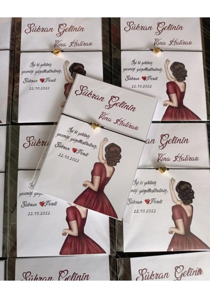 Kişiye Özel Kart Tasarımlı Kalp Şans Bileklik Hediyeliği (Söz,nişan,düğün,nikah,doğum,doğumgünü,bekarlığa Veda..) 50 Adet fiyatları