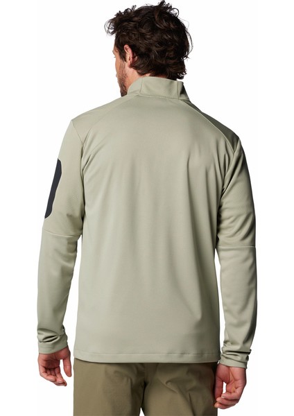 Tech Knit Çeyrek Fermuarlu Erkek Polar Üst fiyatları