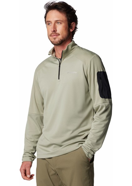 Tech Knit Çeyrek Fermuarlu Erkek Polar Üst modelleri