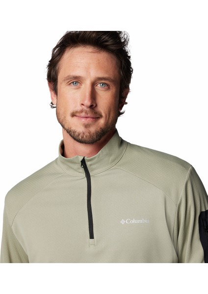 Tech Knit Çeyrek Fermuarlu Erkek Polar Üst fırsatları