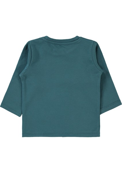 Erkek Bebek Sweatshirt 6-18 Ay Petrol fiyatları