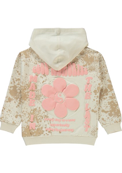 Kız Çocuk Sweatshirt 6-9 Yaş Fil Dişi modelleri