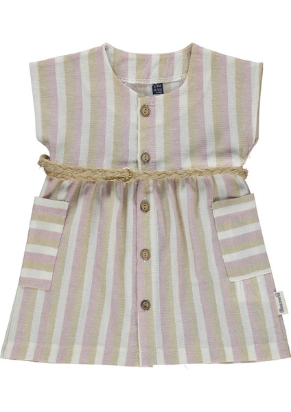 Kız Bebek Elbise 6-18 Ay Lila