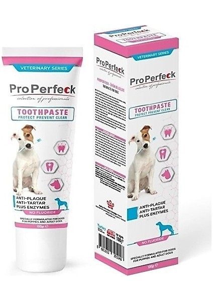 Köpek Diş Macunu Plak Tartar Ağız Kokusu Macun 100Gr