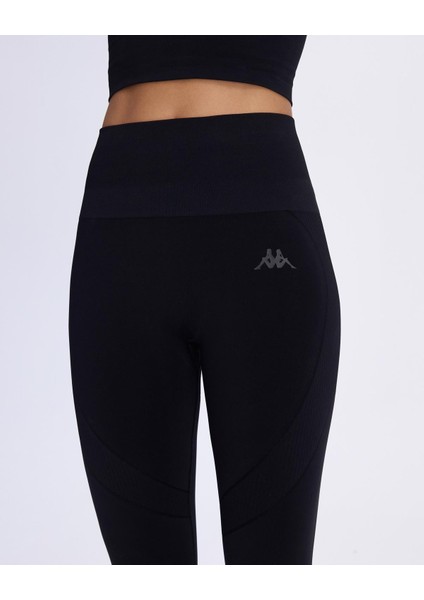 Logo Ainos Kadın Siyah Skin Fit Tayt fiyatları