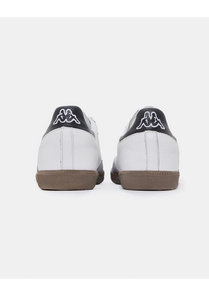 Logo Tore Erkek Beyaz-Siyah Sneaker