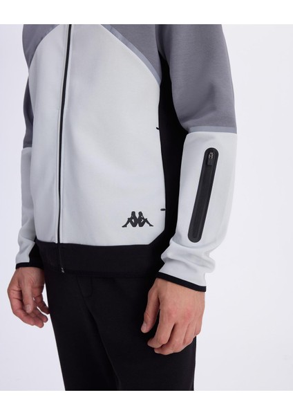 Authentic nisty Full Zip Erkek Gri-Siyah Regular Fit Fermuarlı Eşofman Üstü modelleri