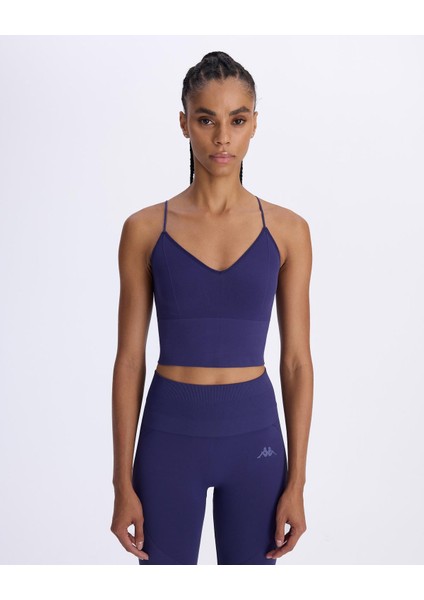 Oksbra Kadın Mavi Skin Fit Sporcu Sütyeni