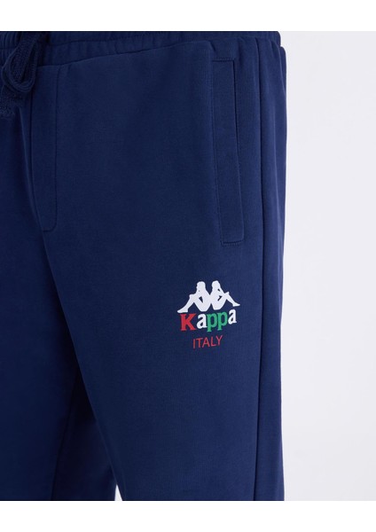 Authentic Italy Pant Erkek Mavi Comfort Fit Eşofman Altı