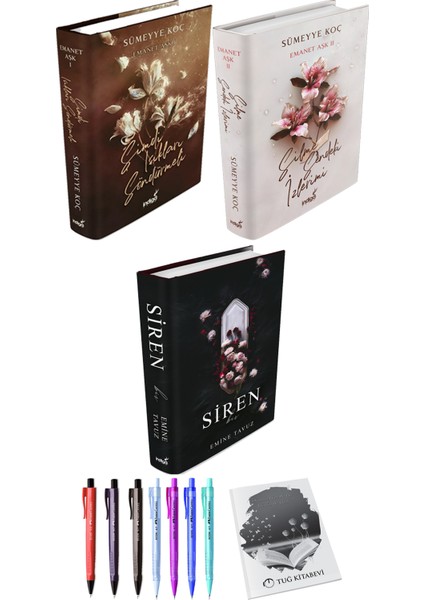 Emanet Aşk 1-2 - Siren: Bir + Kalem + Not Defteri