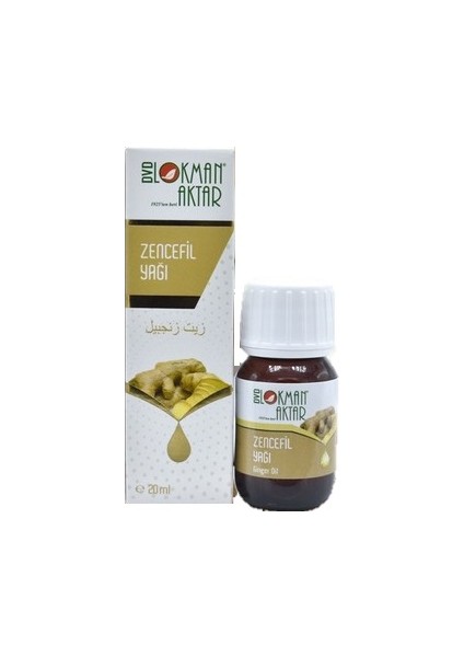 Lokman Aktar Zencefil Yağı 20 ml